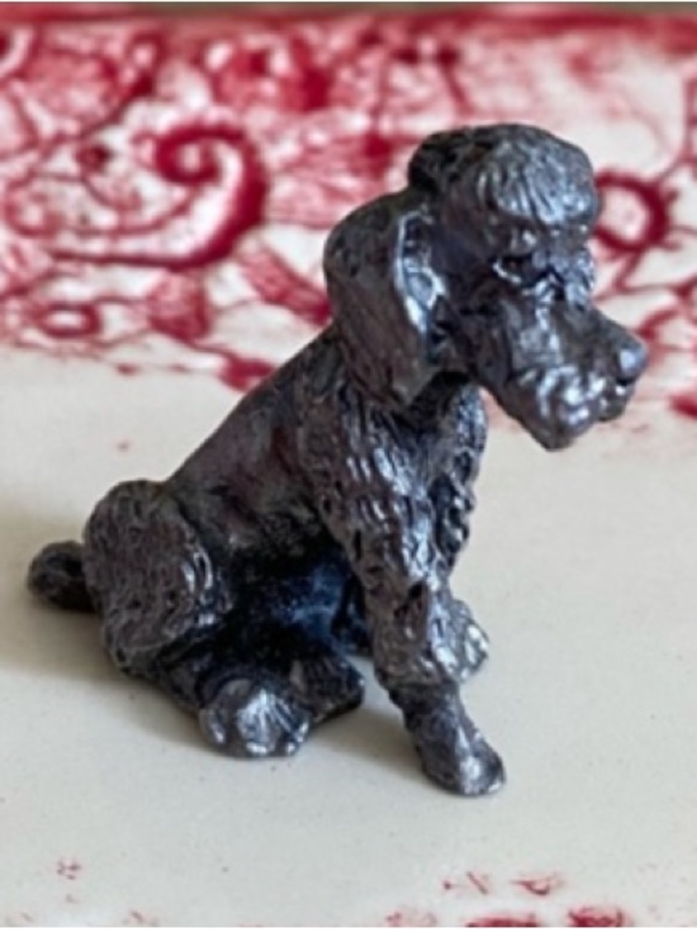 🩶Vintage🩶Pewter Miniature Puppy Figurine - Picture 14 of 14
